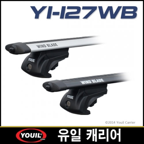 유일캐리어 Yi-127WB 풀프레임 루프랙용 가로바(윈드블레이드바)한세트2개